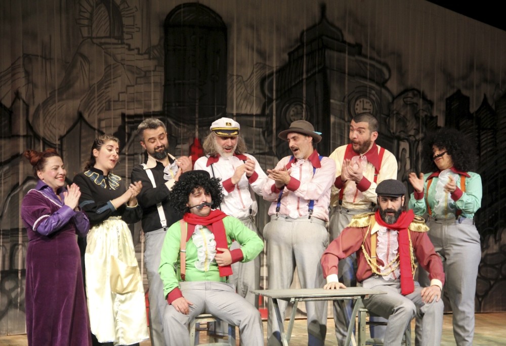 The group added a surprise finale that describes love with dance and a music.