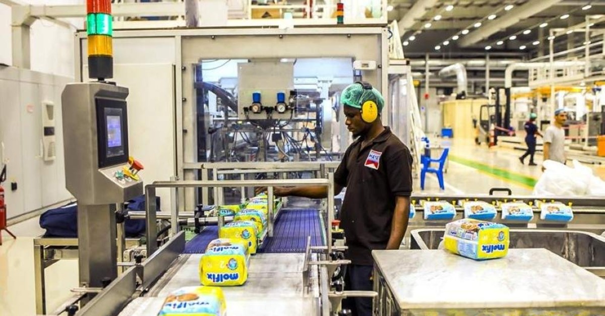 Turkish fast-moving consumer goods producer (FMCG) Hayat Holding has a production facility in the West African country Nigeria and employs more than 400 people. (AA Photo)