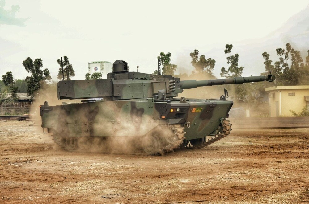 KAPLAN MT of FNSS is the first tank that the Turkish defense industry will export. (AA Photo)