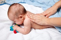 Massage is a form of exercise for babies. (iStock Photo)