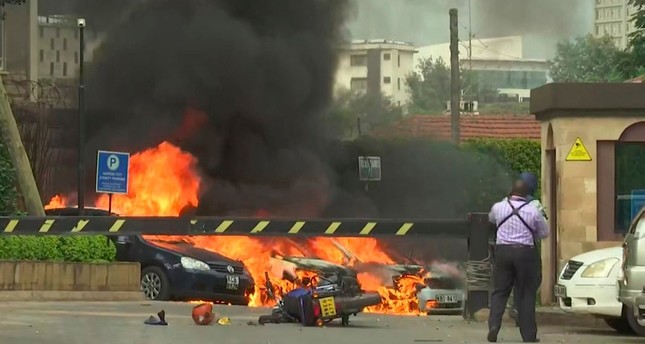 لقطة من فيديو سجل لحظة التفجير - أسوشيتد برس