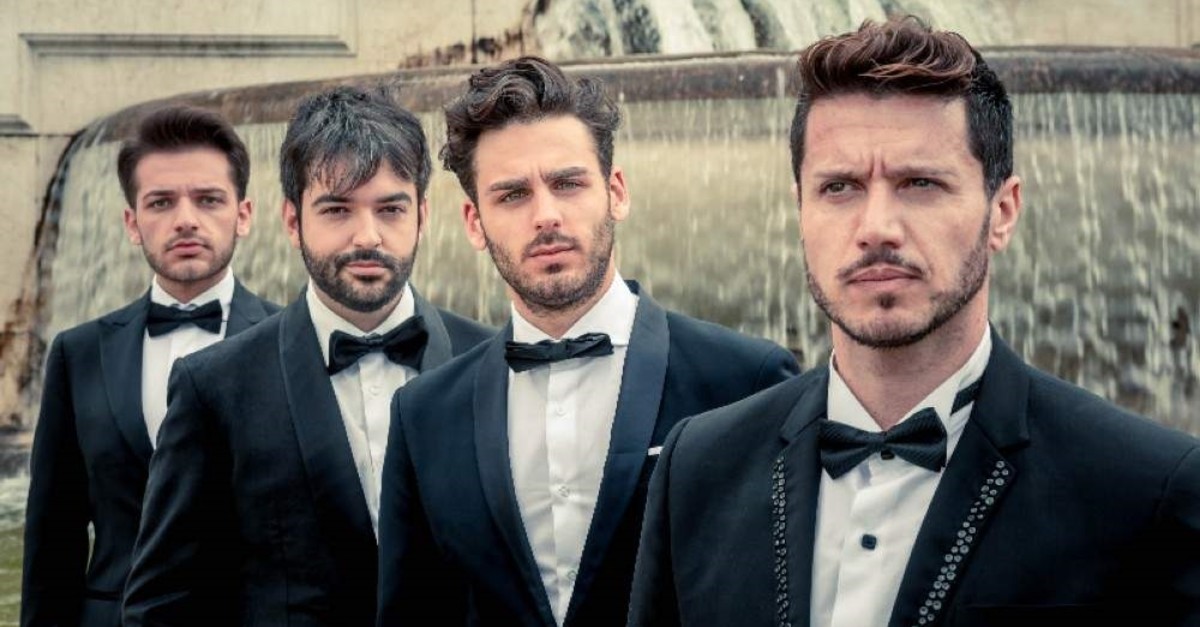 The Four Italian Tenors will accompany the Presidential Symphony Orchestra at the New Year's concert. 