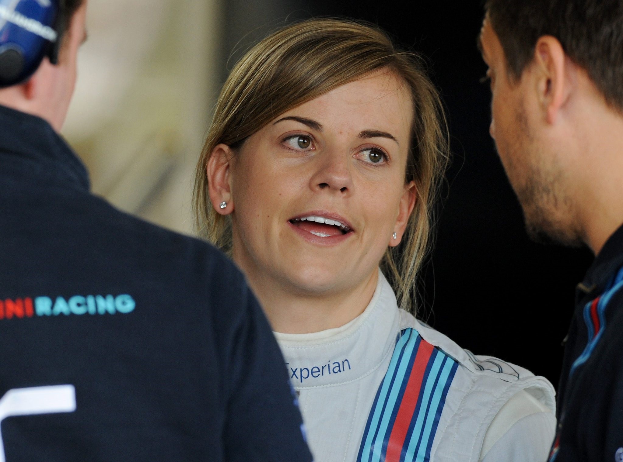 Susie Wolff became the first woman to take part in a Formula 1 race in 2014.