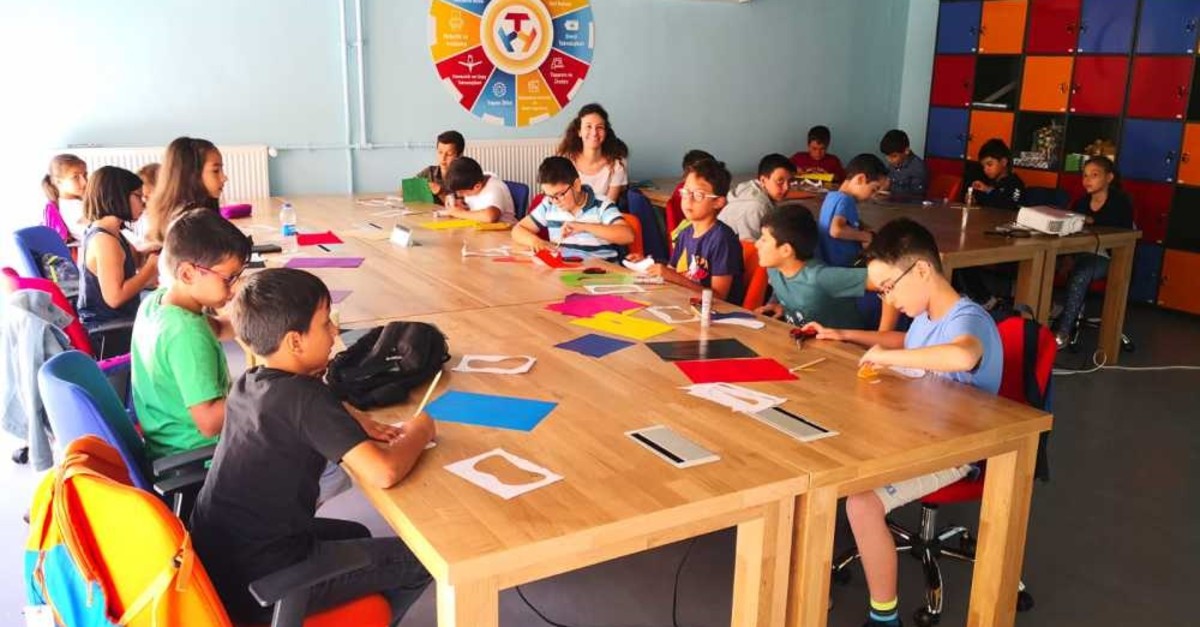 Workshop lessons on robotics, coding and electronic programming started, as of July 16.