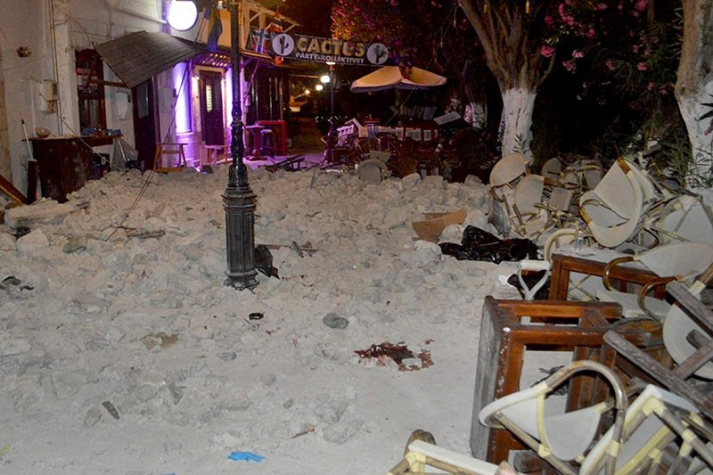 Magnitude 6.3 quake causes damage in Greek island of Kos