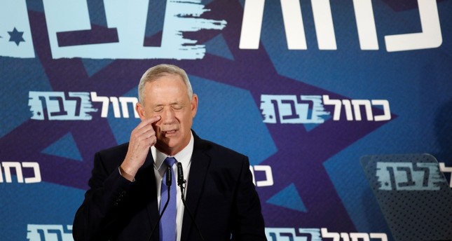 غانتس يبلغ الرئيس الإسرائيلي فشله في تشكيل حكومة
