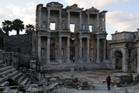 Library of Celsus in the ancient city of Ephesus. (AA Photo)