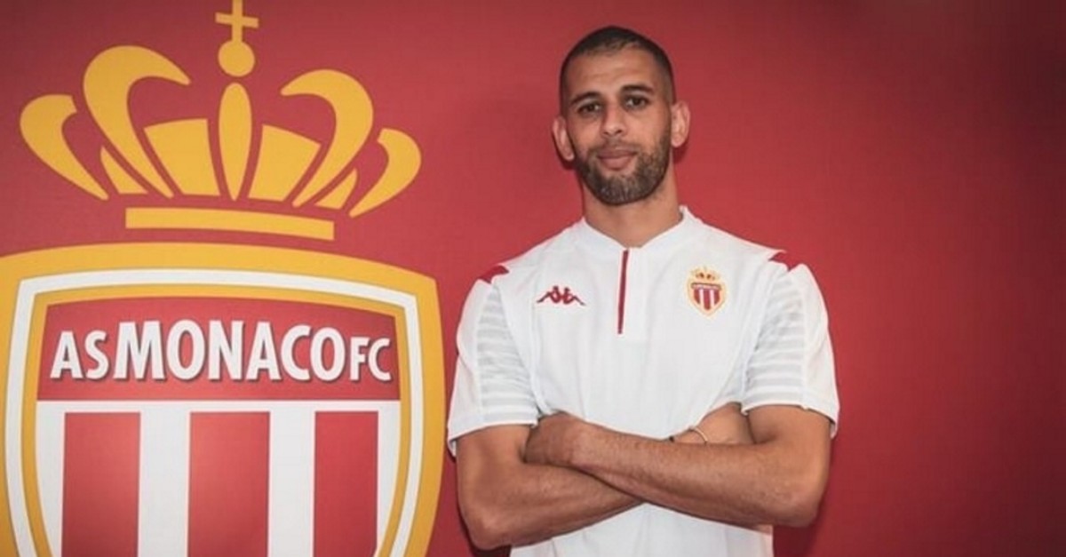 Slimani Joins Monaco On Season Long Loan Daily Sabah