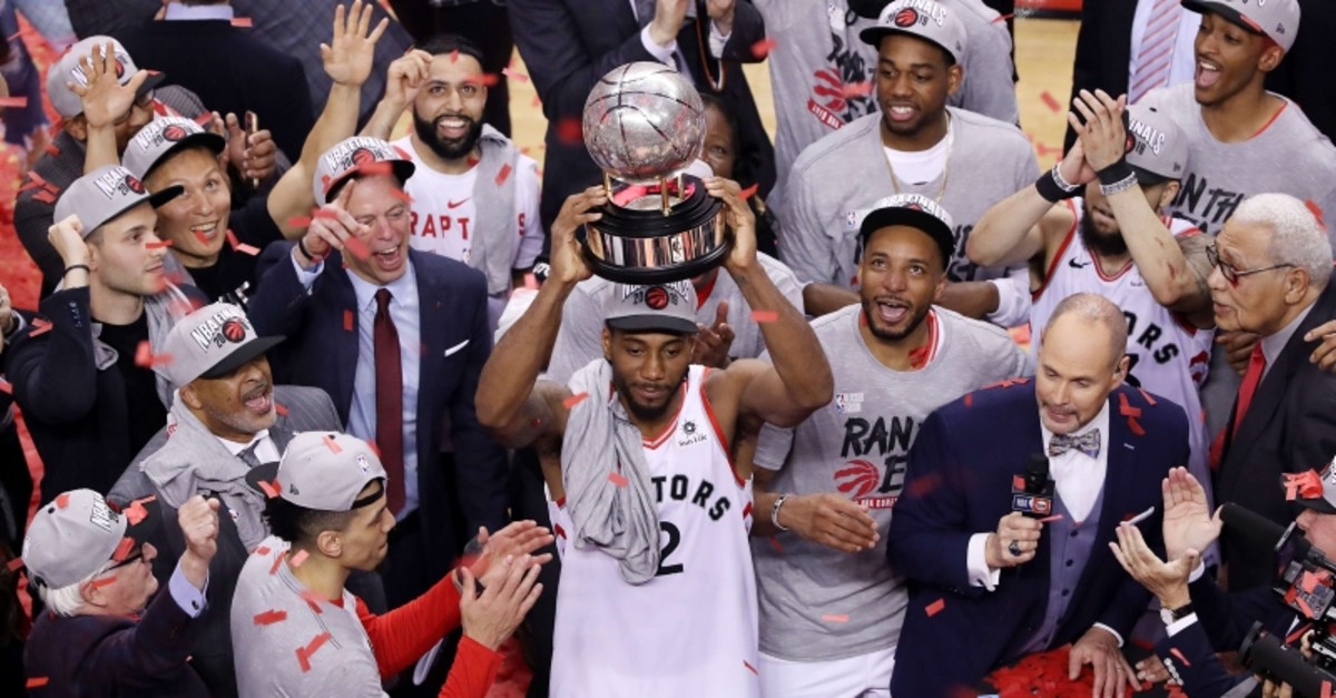 Men's Black Toronto Raptors 2019 NBA Finals Champions We The