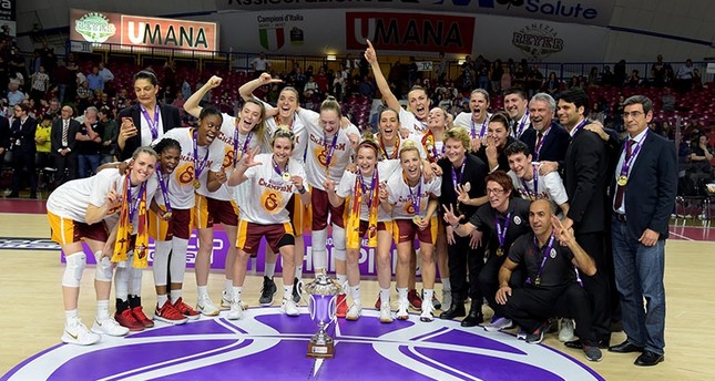 Galatasaray basketball roster Galatasaray women's basketball team crowned EuroCup champions for