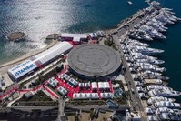 A view of the Istanbul Tent on the sidelines of MIPIM 2019, Cannes, France. (IHA Photo)