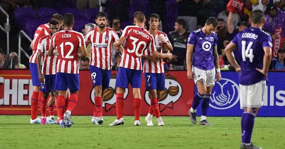Atletico Madrid Beats Mls All Stars 3 0 As Llorente Felix Costa Score Daily Sabah