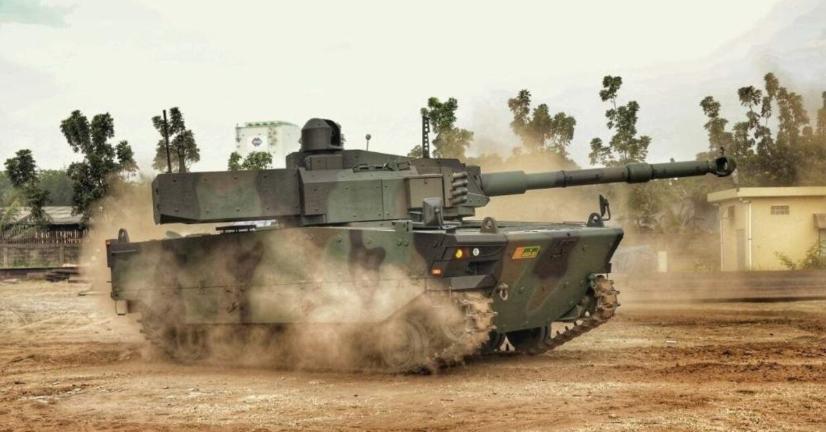 KAPLAN MT is the first tank that the Turkish defense industry has exported. (AA Photo)