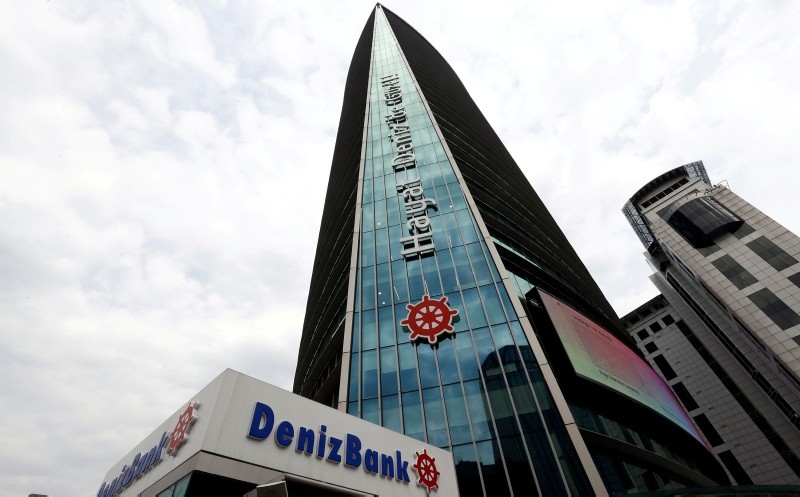 The headquarters of Turkey's Denizbank is pictured in Istanbul (Reuters File Photo)