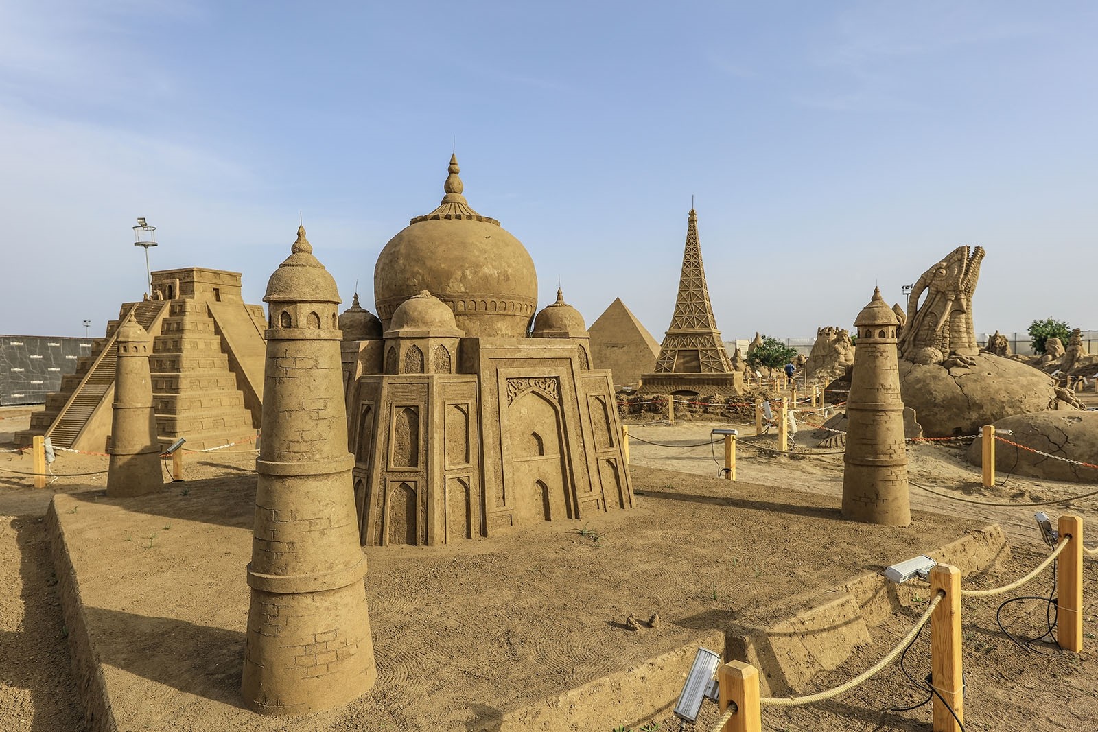 Sandskulptur-Festival in Antalya