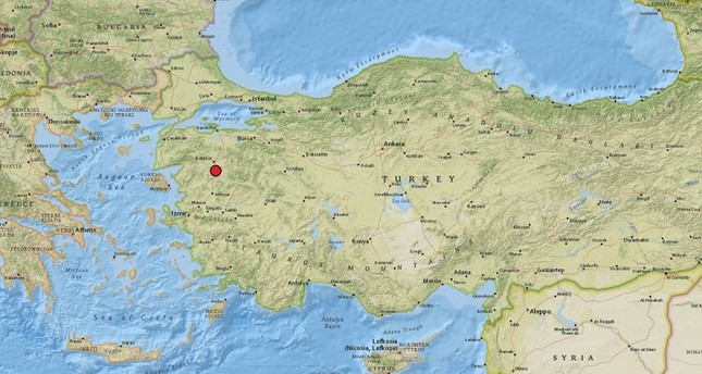 بالك أسير التركية تتعرض لزلزالين أحدهما بقوة 4.6 درجات