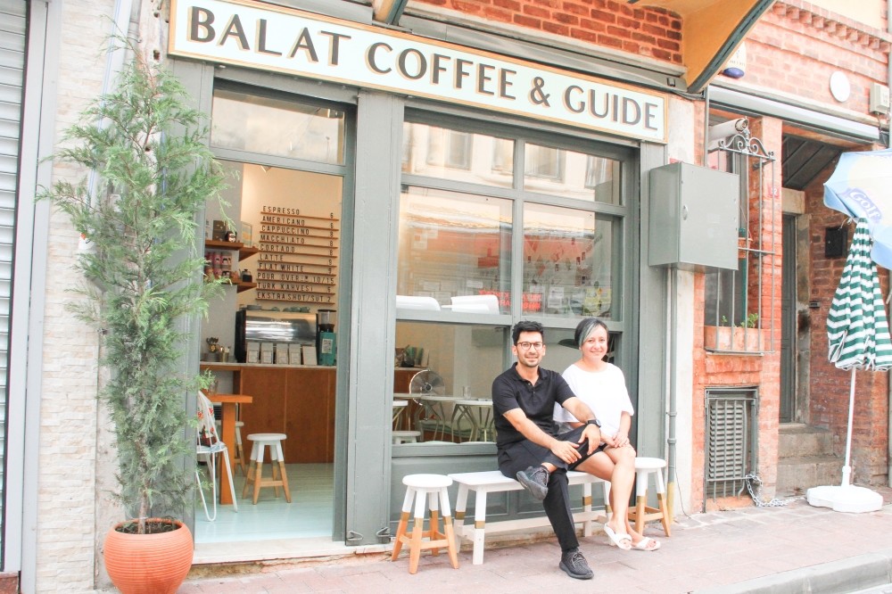 Onur (L) and Hanife (R)