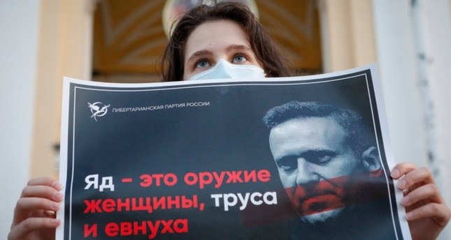 الشرطة الروسية تعتقل متظاهرين مؤيدين للمعارض نافالني في موسكو