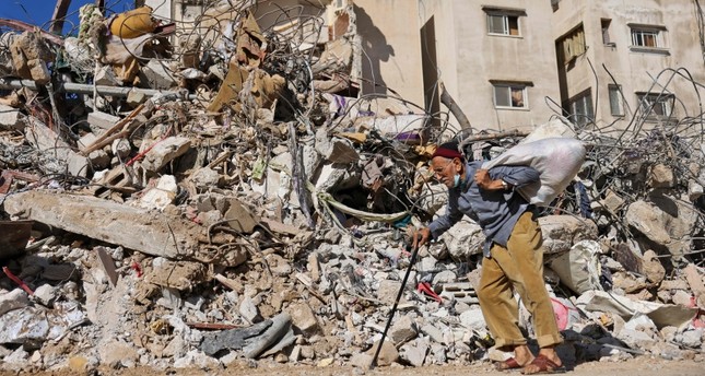 صورة أرشيفية من العدوان الأخير على غزة وكالة الأنباء الفرنسية