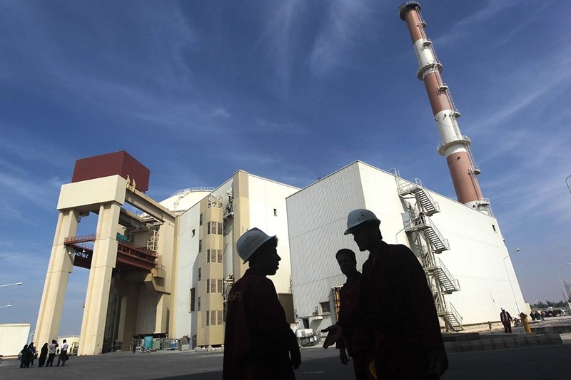 A picture dated October 26, 2010 shows the reactor building at the Russian-built Bushehr nuclear power plant in southern Iran, 1200 Kms south of Tehran. (AFP Photo)