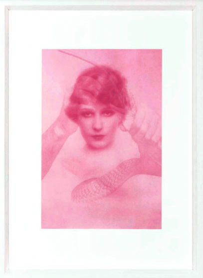 “Sorcerer’s Wife,” Silkscreen on paper