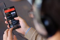 YouTube Music app on a mobile phone.