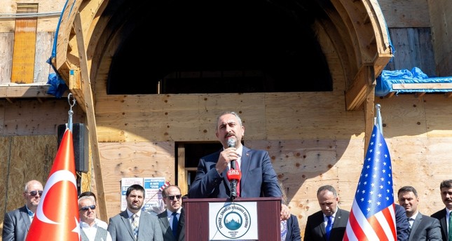 وزير العدل التركي عبد الحميد غل في نيويورك الأناضول