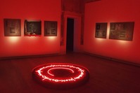 u201cKara Kumu201d investigates the images of darkness and closure and was inspired by Karakum Dessert and a crater called the Door to Hell.