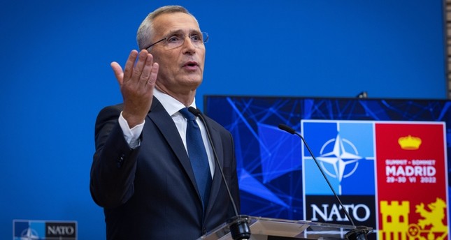 أمين عام حلف الناتو ينس ستولتنبرغ الأناضول