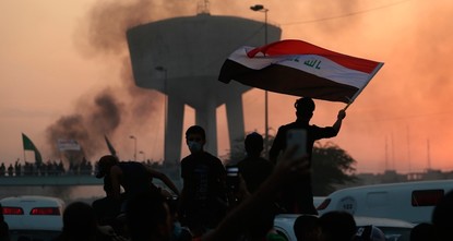 12 человек погибли в результате протестов в Багдаде