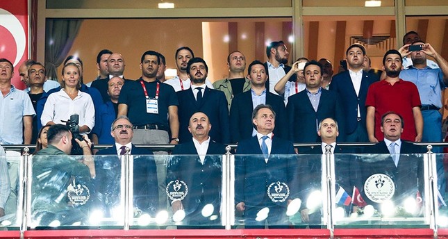 جاووش أوغلو: نناقش إقامة مباراة كرة قدم  ودية بين الحكومتين التركية والروسية