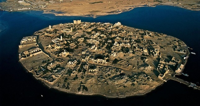 صورة جوية لجزيرة سواكن السودانية