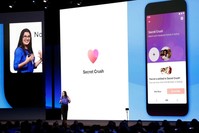 Facebook's Fidji Simo speaks about the Facebook Dating app during Facebook Inc's annual F8 developers conference in San Jose, California, U.S., April 30, 2019. (Reuters Photo)