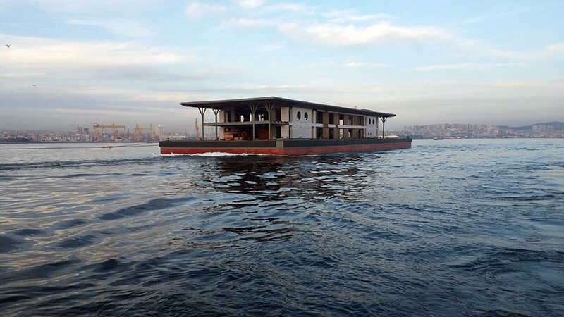 New Karakoy Pier Arrives At Istanbul S Golden Horn Daily Sabah