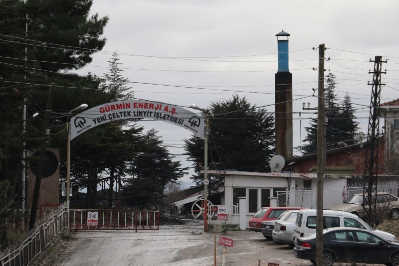 Undated photo of Yeniu00e7eltek Mine's entrance. (DHA Photo)