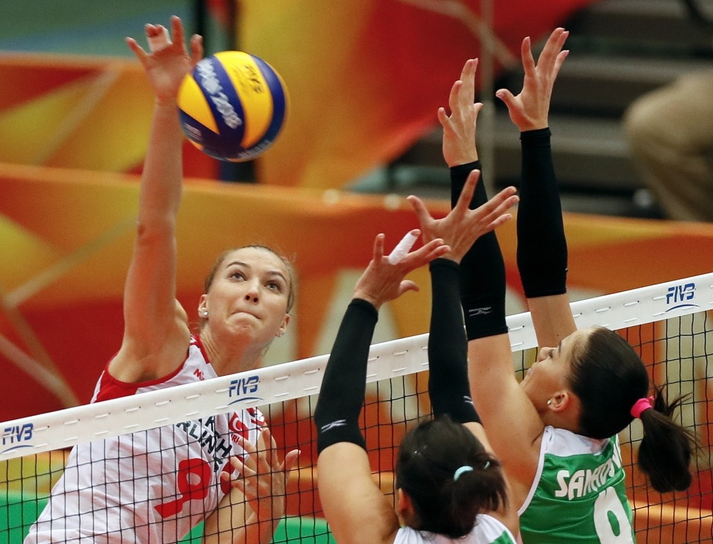 Turkey beats Azerbaijan in women's volleyball World Championship