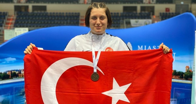 تركية تفوز ببطولة العالم في الخماسي لذوي الاحتياجات الخاصة