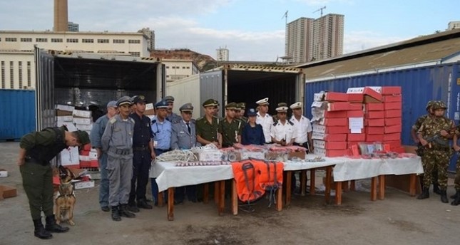 خفر السواحل الجزائري يضبط 701 كيلوغرام من الكوكايين على متن باخرة بوهران