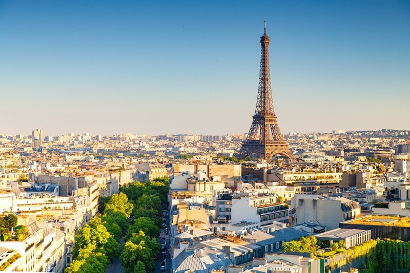 An overview of Paris with Eiffel Tower in the background. (iStock Photo)