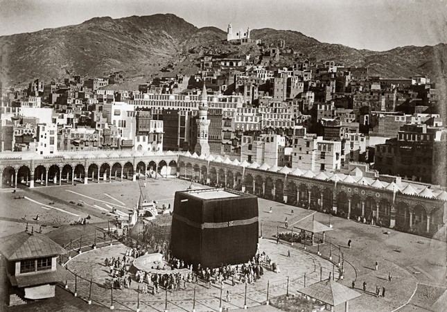 The Kaaba during Ottoman rule.