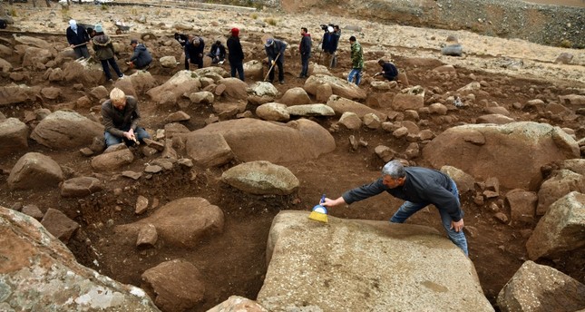اكتشاف 15 تمثالا أثريا في غازي عنتاب جنوب تركيا