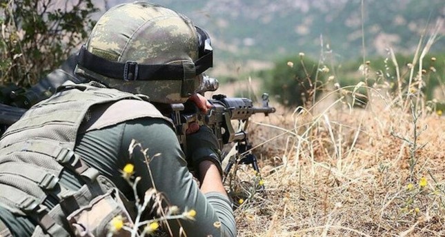 الدفاع التركية: تحييد 16 إرهابيا من تنظيم ي ب كا شمالي سوريا