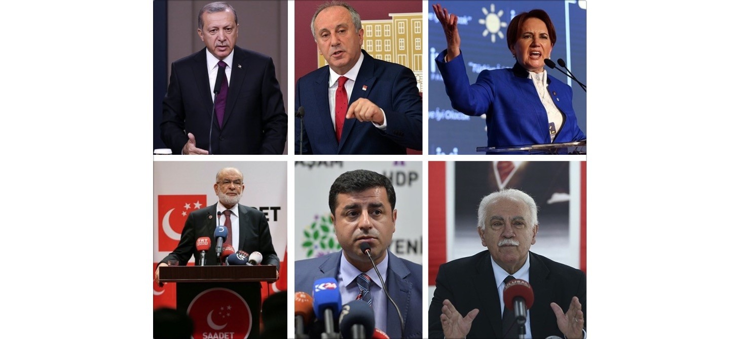Presidential candidates in Turkish elections officially announced