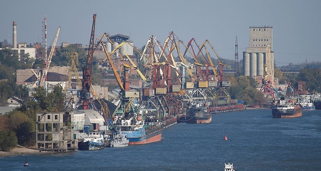 A view shows the river port of Rostov-On-Don, Russia October 19, 2016. (Reuters Photo)