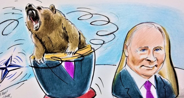 بوتين يصعب الموقف أمام الناتو - Daily Sabah Arabic