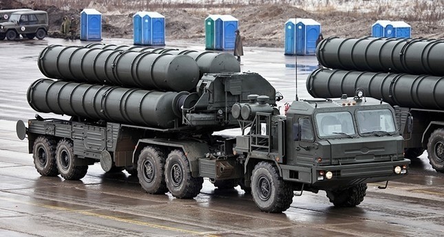 S400 missile defense system developed by Russia