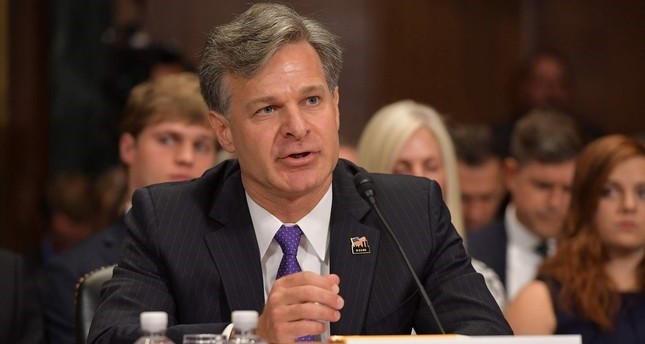 Christopher Wray testifies before the Senate Judiciary Committee on his nomination to be the director of the Federal Bureau of Investigation on Capitol Hill on July 12, 2017. (EPA Photo)