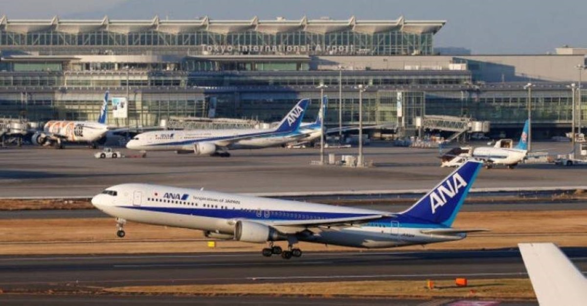 All Nippon Airways (ANA) Boeing 767 takes off from the Tokyo International Airport, commonly known as Haneda Airport, Tokyo, Japan, Jan. 10, 2018. (Reuters Photo)