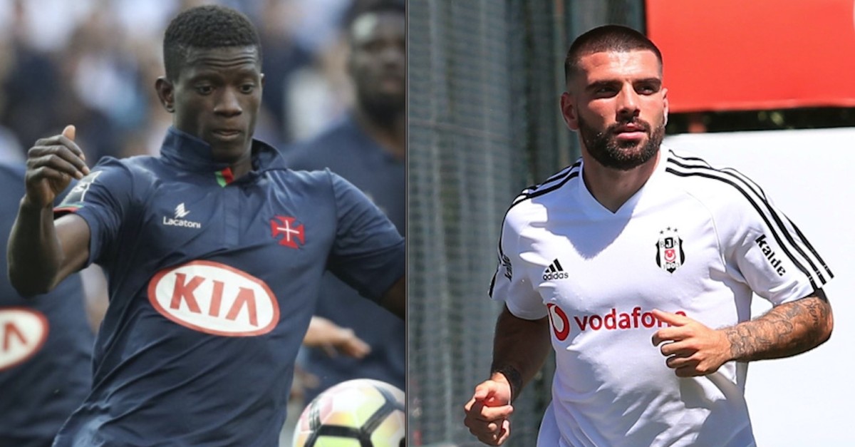 Edgar Iu00e9 (L) and Pedro Rebocho