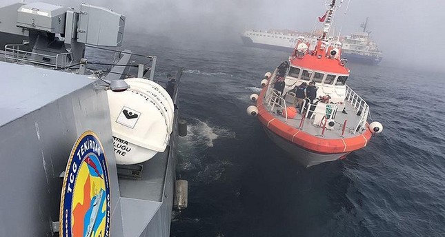 مدفيديف يشكر يلدريم على إنقاذ طاقم السفينة الروسية المنكوبة